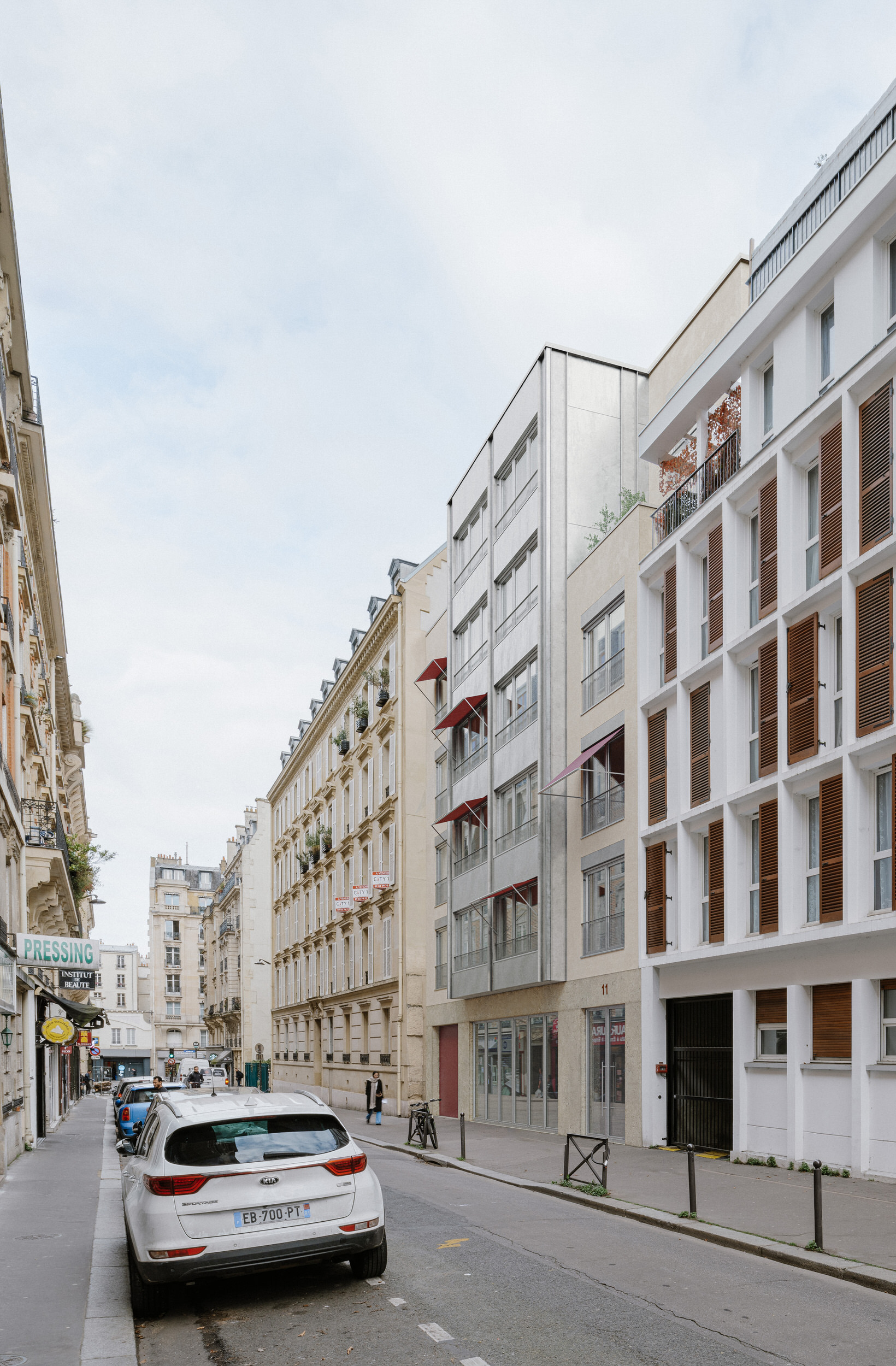 A24.75AL - Construction de 23 logements sur un sous-sol existant conservé - Augure Studio